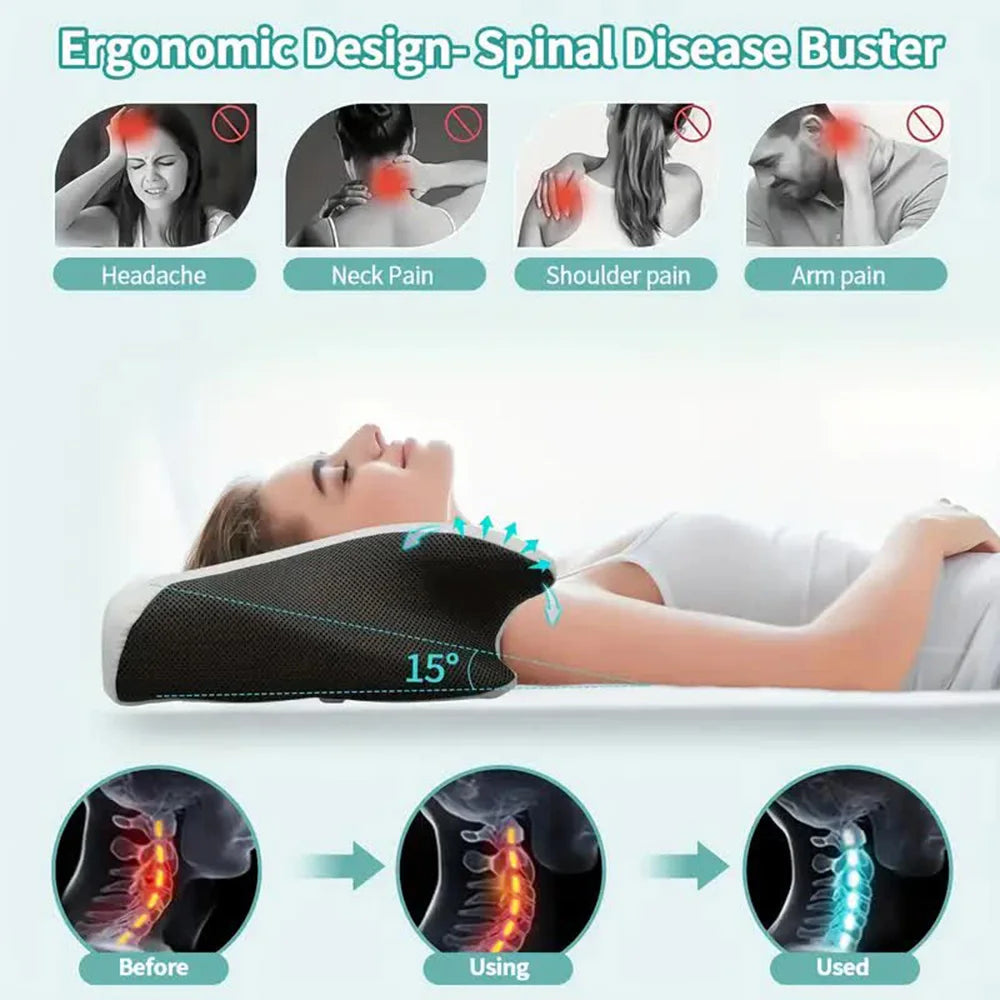 Restora™ | 3-in-1 Ergonomisches Schlafkissen