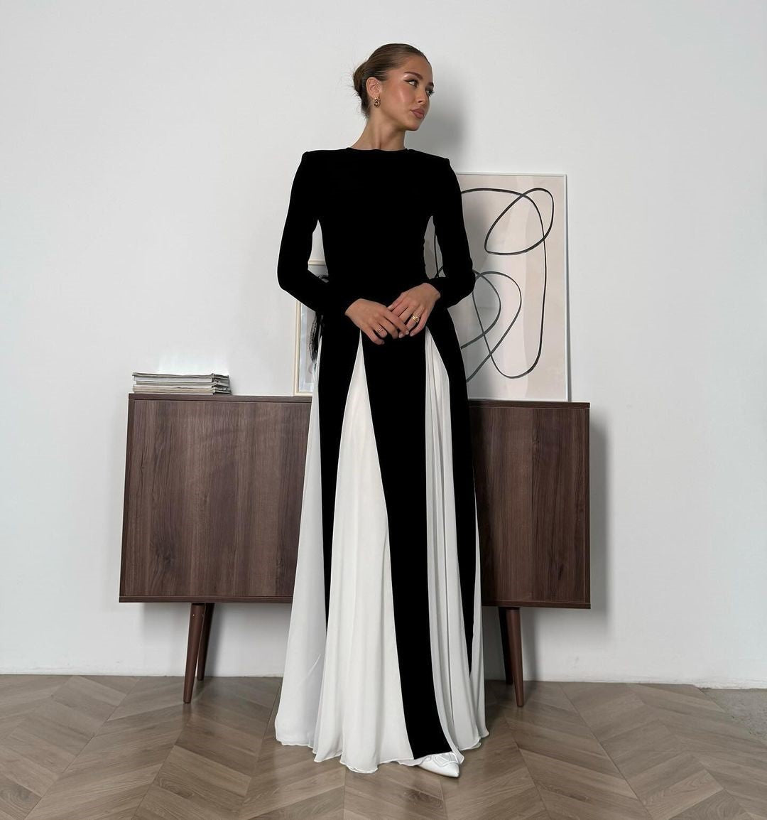 Serenity Gown™ | Elegantie die Rust en Luxe Uitstraalt
