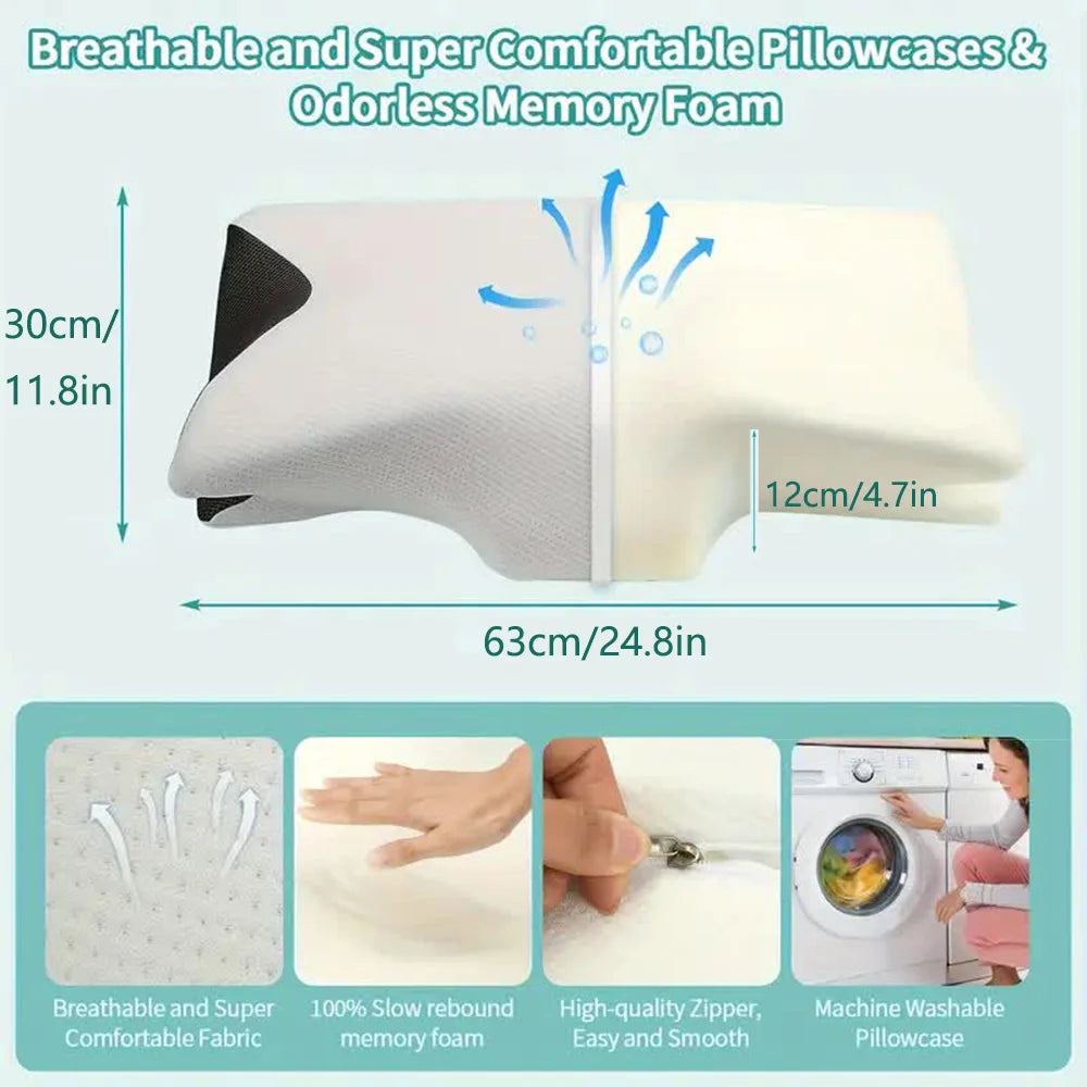 Restora™ | 3-in-1 Ergonomisches Schlafkissen