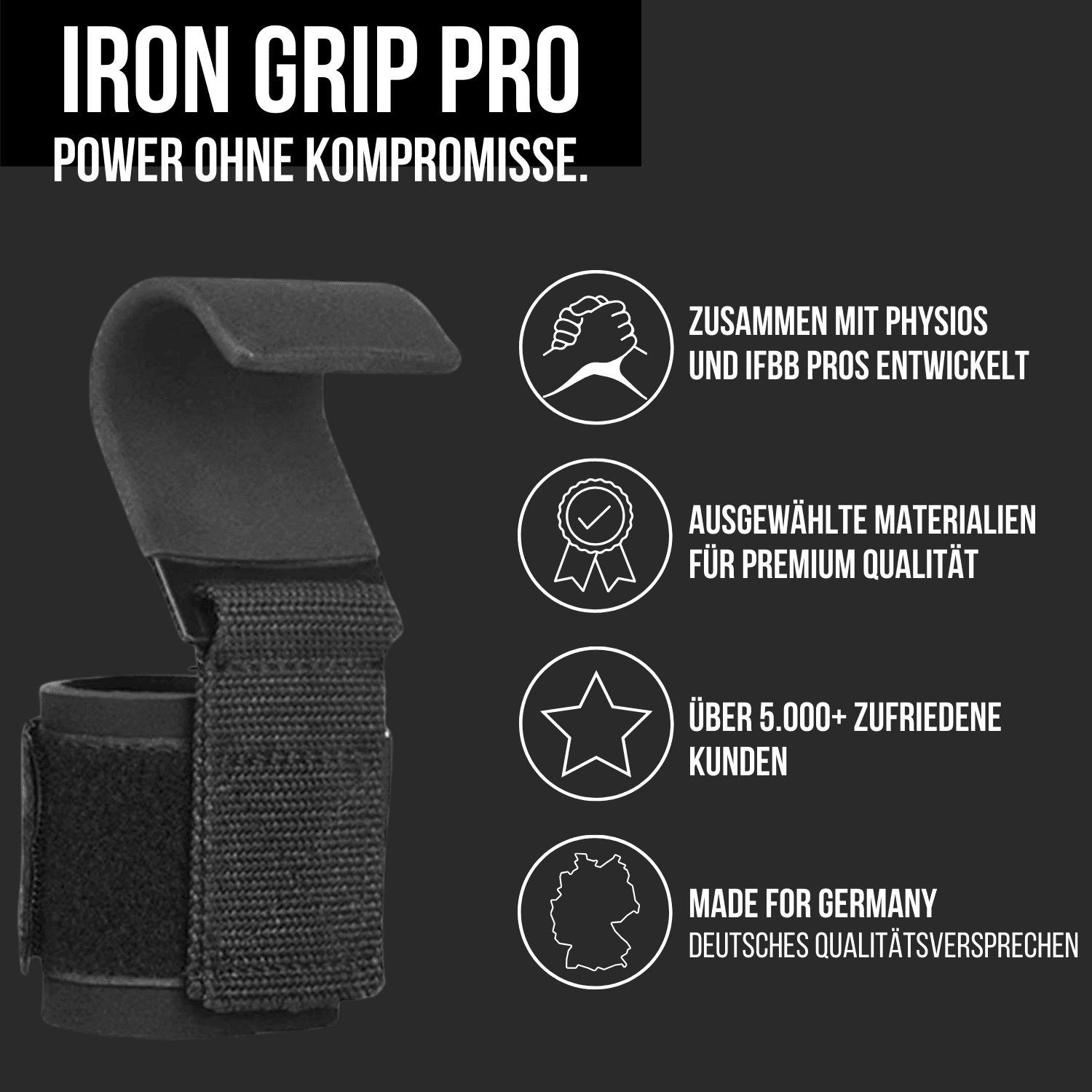 1+1 GRATIS! IronGrip⢠| Mehr Power, Weniger Limit