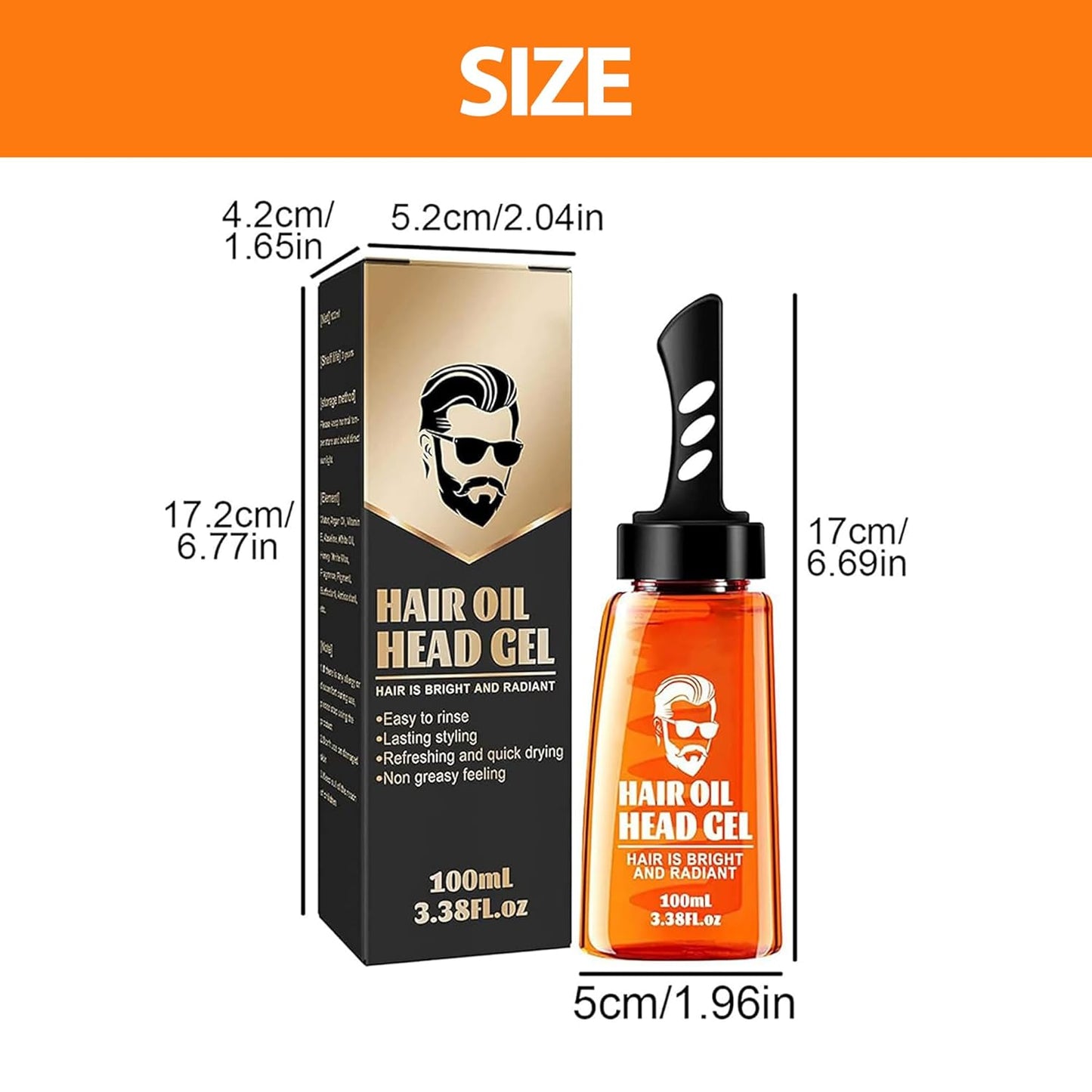 1+1 GRATIS! StyloFlex™ | Volumen & Feuchtigkeit Haar Gel – Für Perfekten Stil und Voluminöses Haar