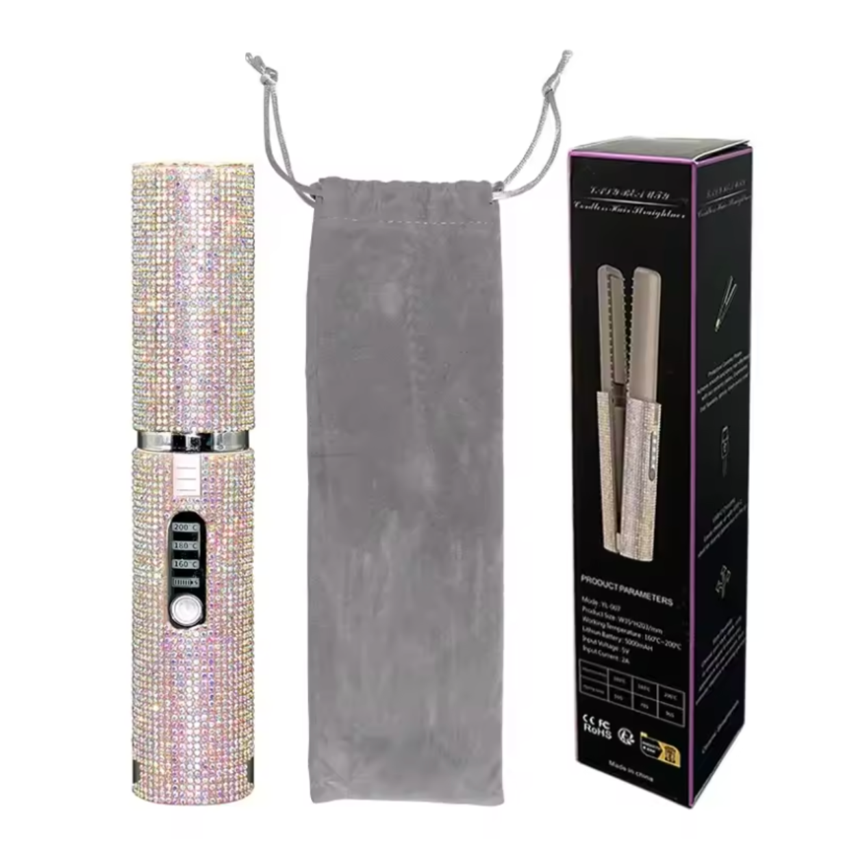 Glanz Styler™ | Jederzeit glänzend – dein unverzichtbares Must-Have für perfekte Haarstyling unterwegs!