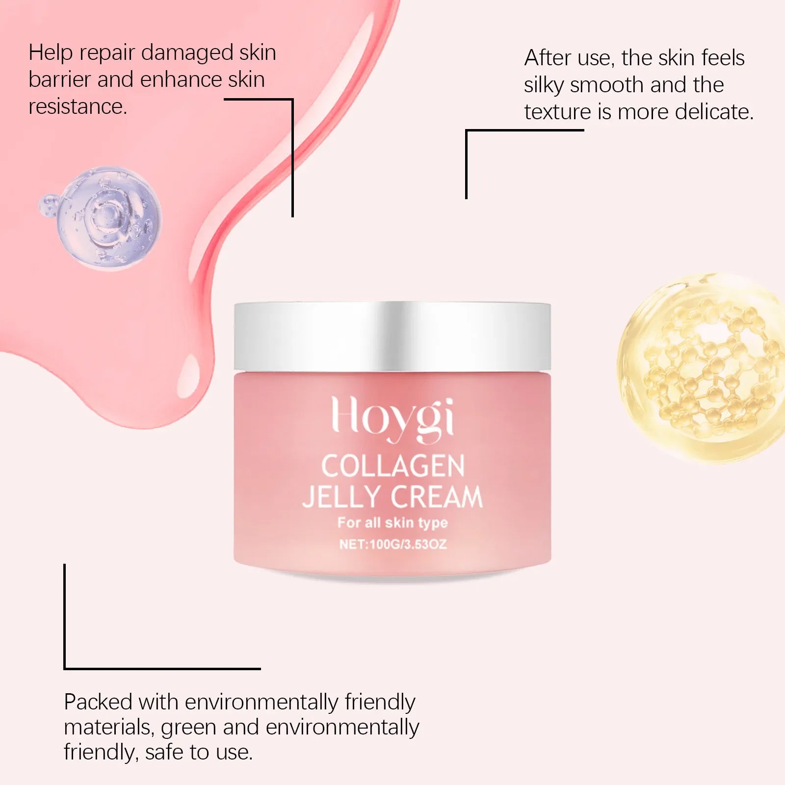 Collagen Jelly Cream™ | Anti-Aging, Feuchtigkeitsspendende & Straffende Hautpflege