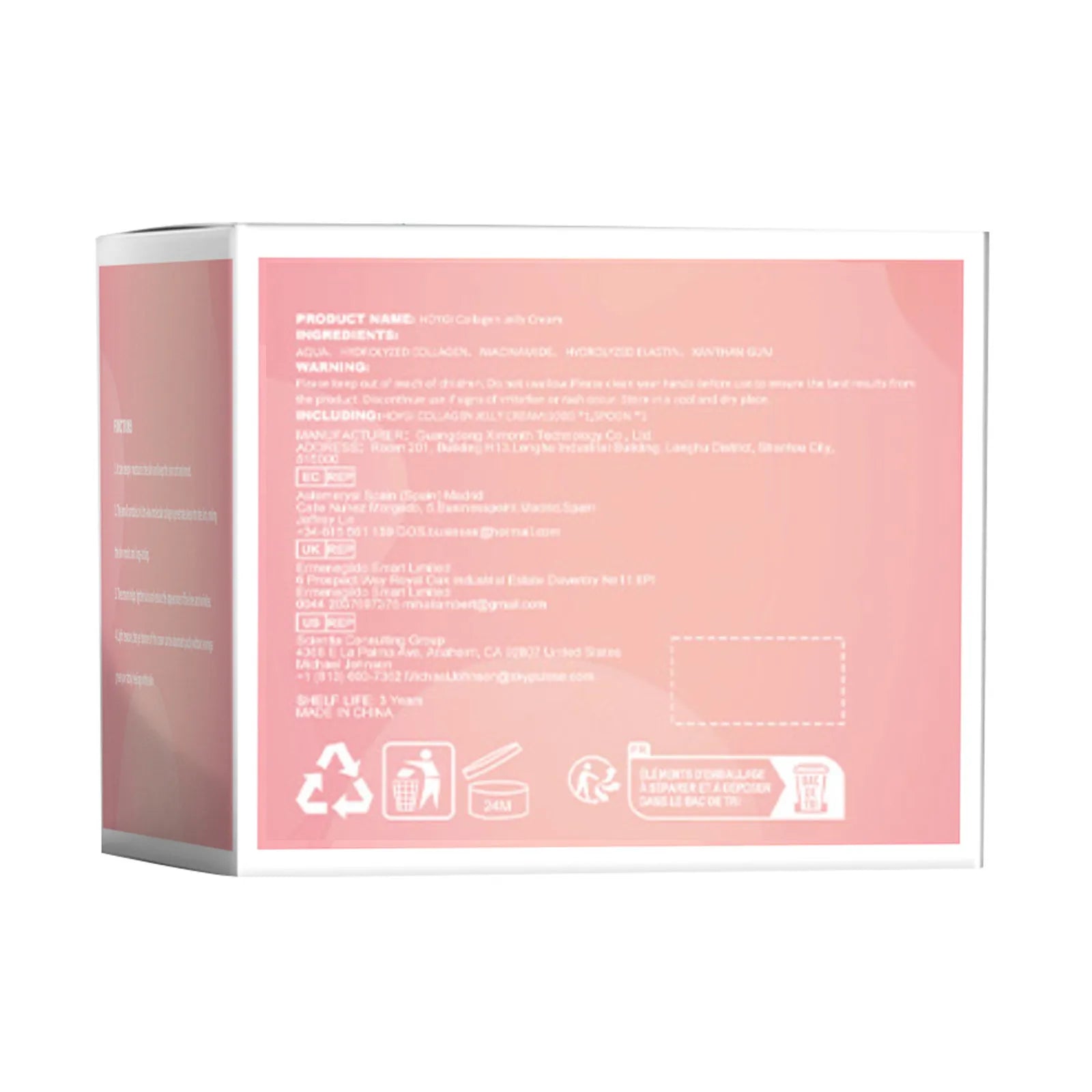 Collagen Jelly Cream™ | Anti-Aging, Feuchtigkeitsspendende & Straffende Hautpflege