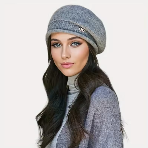 Zillah™ | Elegante Wollbaskenmütze – Stil und Komfort in Einem
