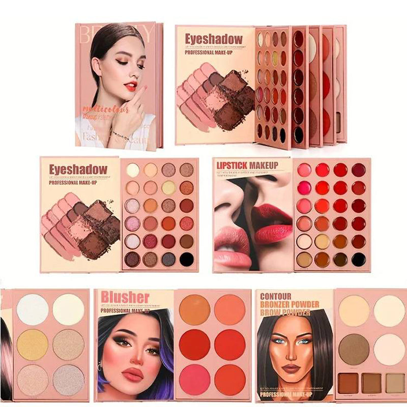 Makeup Book Palette™ | Multifunktionales Make-up-Paletten-Buchset