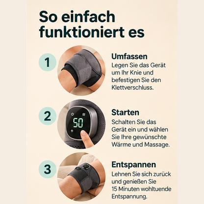 Genuvia™ | 3-in-1 Kniemassagegerät