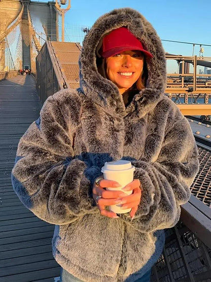 LuxeCuddle™ | Die Luxus Teddyjacke für Stilvolle Wintertage