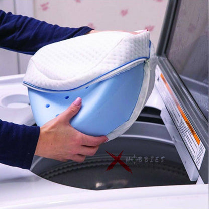 KomfortRuhe™ | Beinpolster, Memory-Schaum Kissen für Ultimativen Schlafkomfort