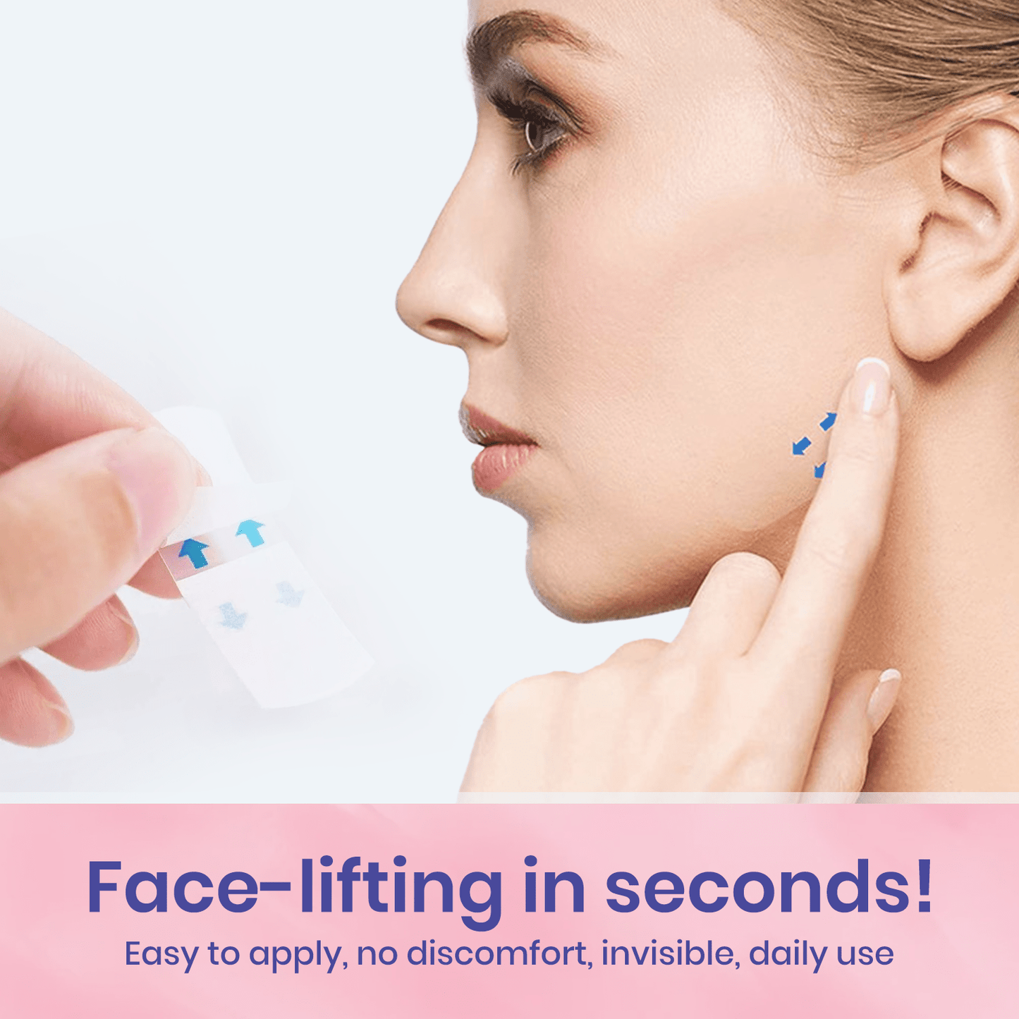 1+1 GRATIS! V-Face Lifting Tape | Jugendliche Ausstrahlung mit dem V-Face