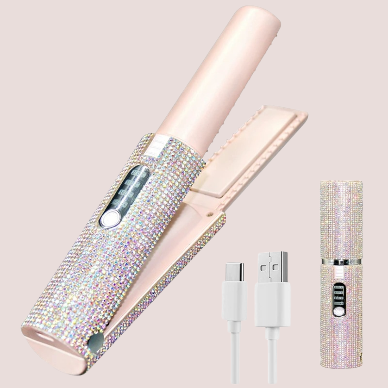 Glanz Styler™ | Jederzeit glänzend – dein unverzichtbares Must-Have für perfekte Haarstyling unterwegs!