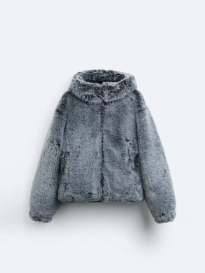 LuxeCuddle™ | Die Luxus Teddyjacke für Stilvolle Wintertage