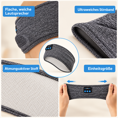 Nachtiva™ | Bluetooth-Schlafband für Seitenschläfer & entspannte Nächte
