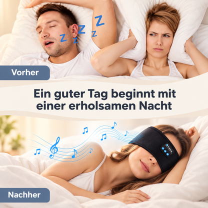 Nachtiva™ | Bluetooth-Schlafband für Seitenschläfer & entspannte Nächte