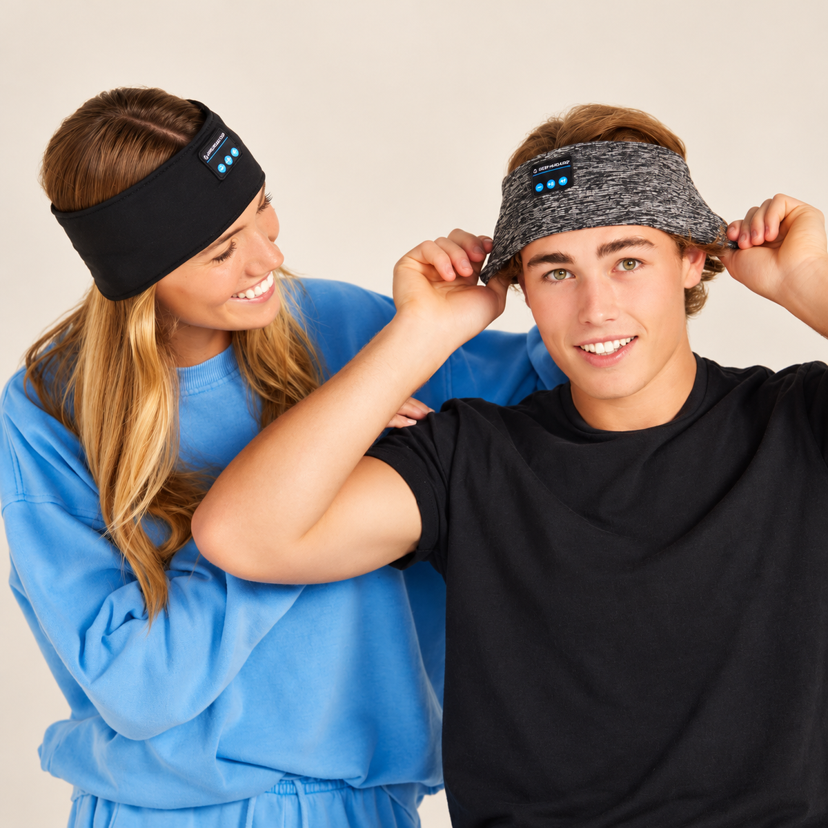 Nachtiva™ | Bluetooth-Schlafband für Seitenschläfer & entspannte Nächte