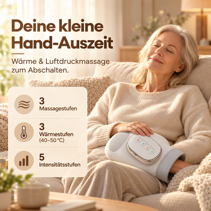 Manuvia™ | Handmassage mit Luftdruck & Wärme