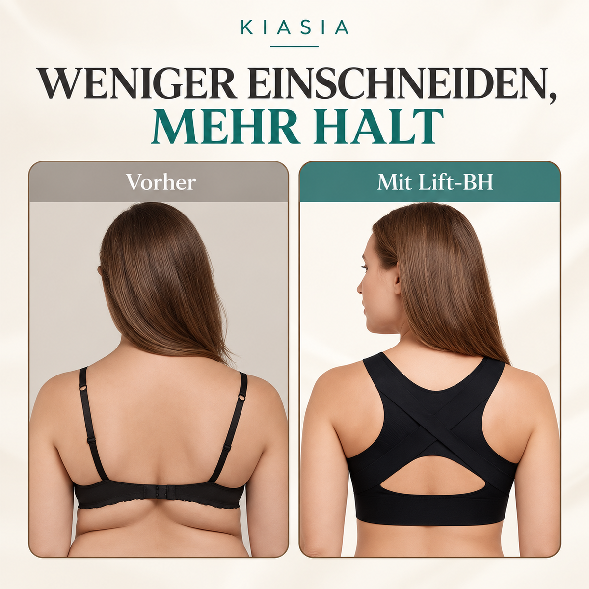 LineaKomfort™ | Bügelloser Cross-Back Komfort-BH