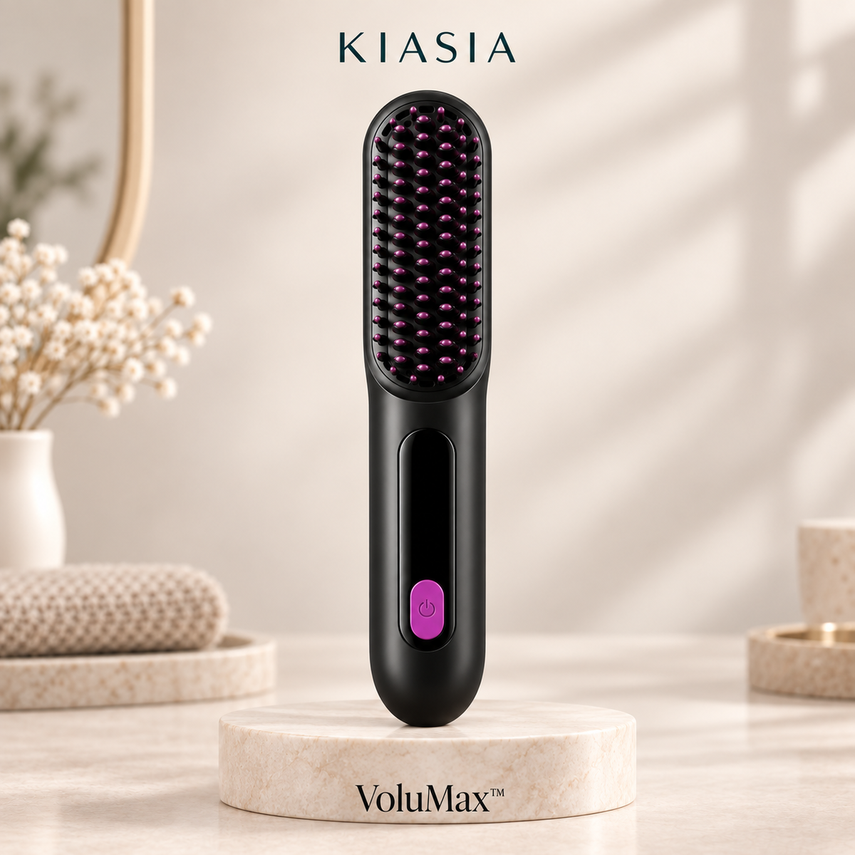 VoluMax™ | Kabellose Stylingbürste für kurzes Haar, Volumen & glattes Haar