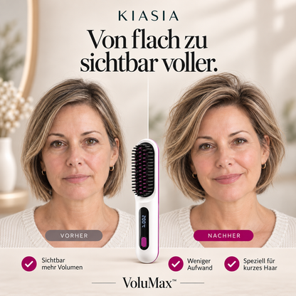 VoluMax™ | Kabellose Stylingbürste für kurzes Haar, Volumen & glattes Haar