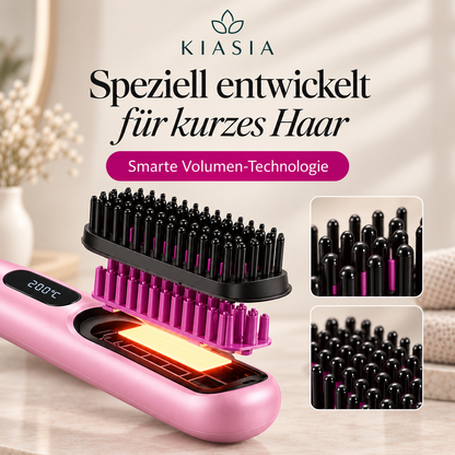 VoluMax™ | Kabellose Stylingbürste für kurzes Haar, Volumen & glattes Haar