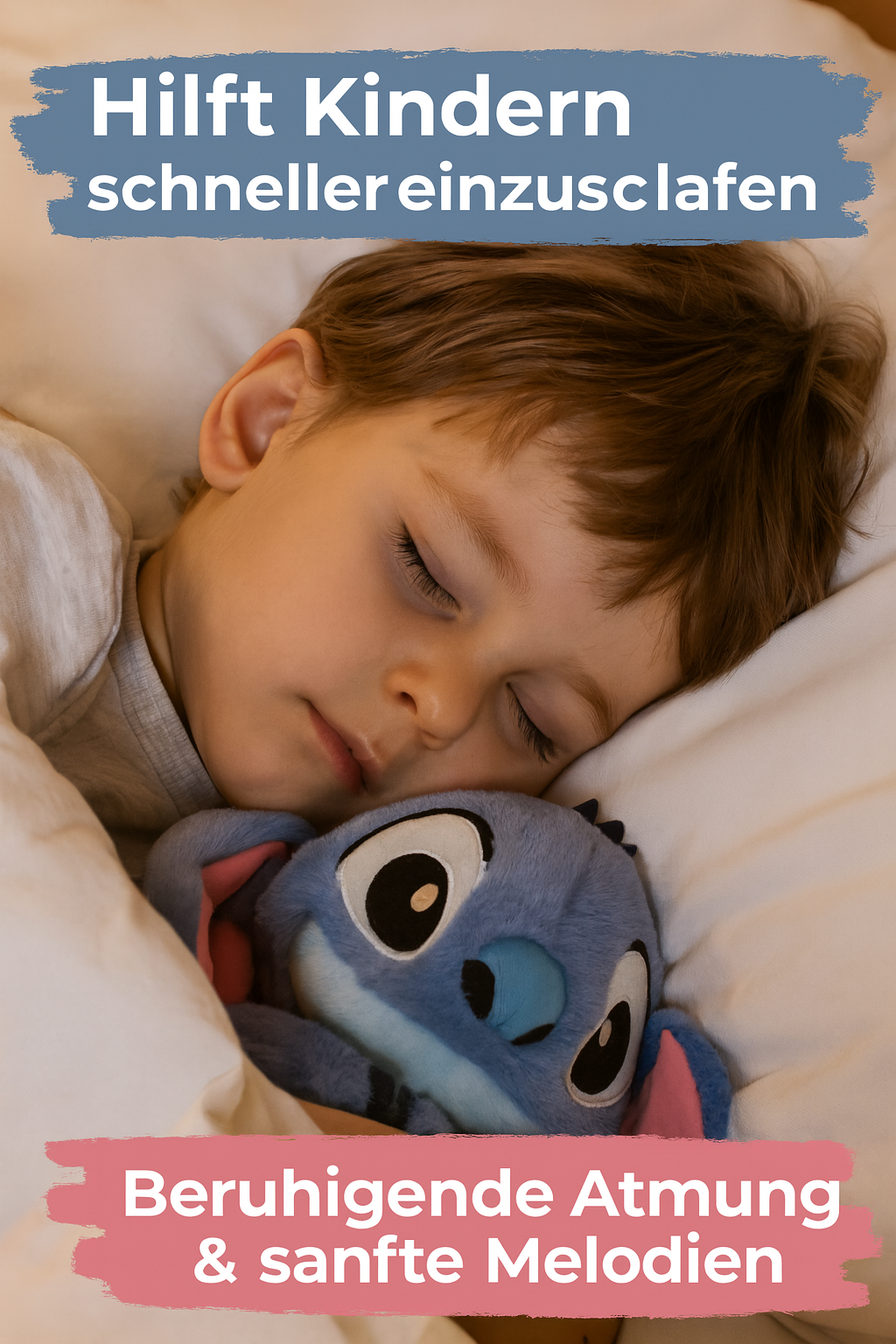 Stitch Beruhigungsumarmung™ | Beruhigende Atmung & sanfte Melodien!