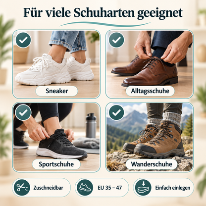 VitalSole™ | Magnetische Akupressur-Einlegesohlen für mehr Komfort auf dem Weg zum Wunschgewicht