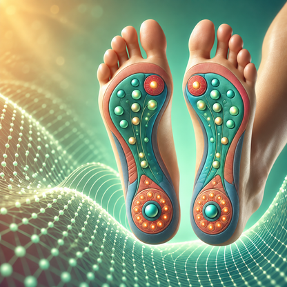 VitalSole™ | Magnetische Akupressur-Einlegesohlen für mehr Komfort auf dem Weg zum Wunschgewicht