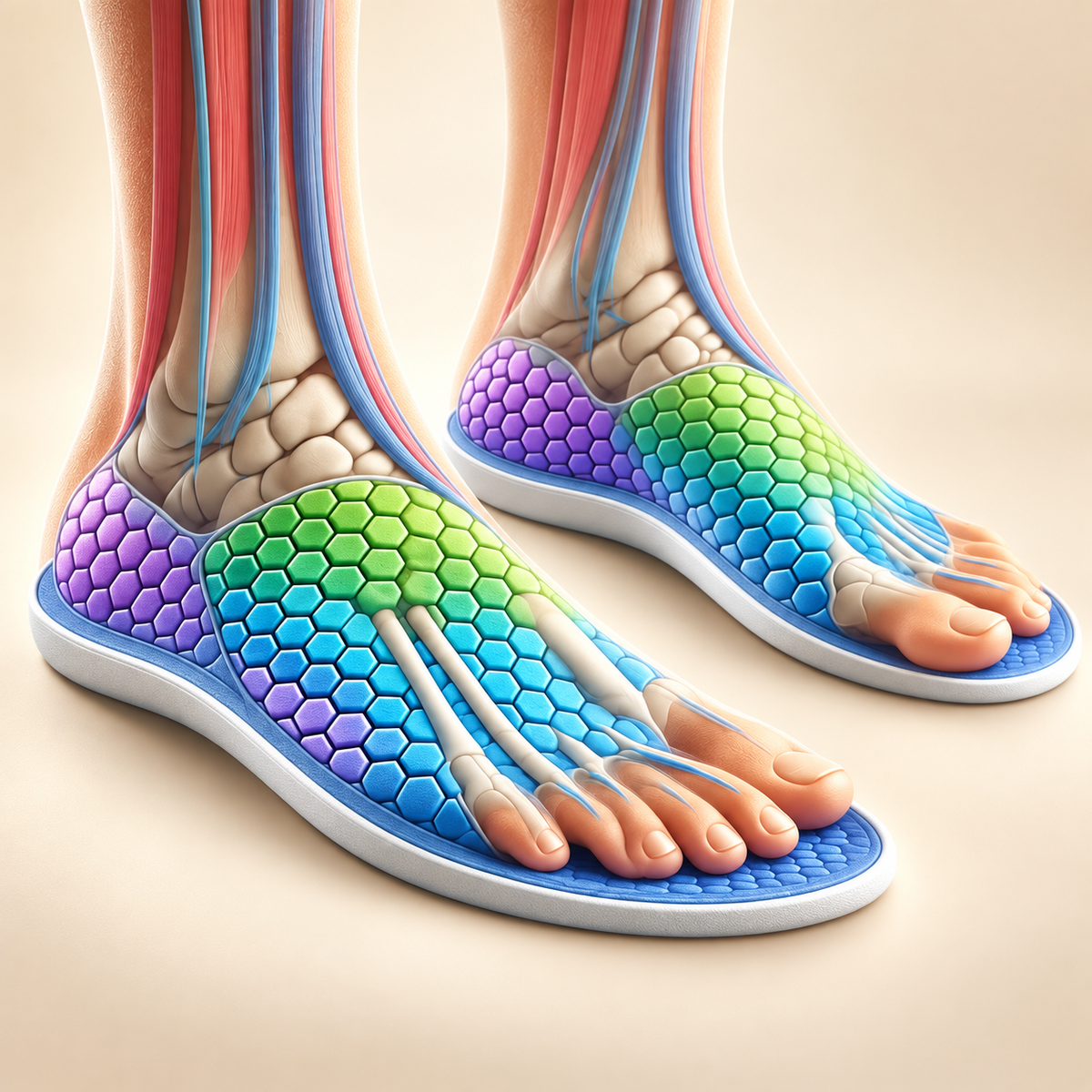 VitalSole™ | Magnetische Akupressur-Einlegesohlen für mehr Komfort auf dem Weg zum Wunschgewicht