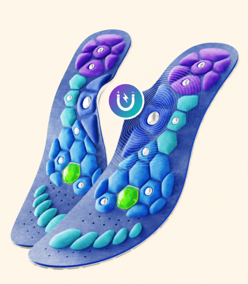 VitalSole™ | Magnetische Akupressur-Einlegesohlen für mehr Komfort auf dem Weg zum Wunschgewicht