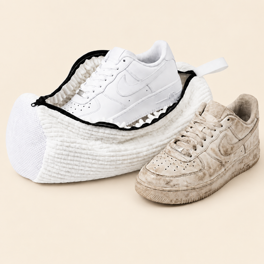 WaschHeld™ | Der Schuhwaschbeutel