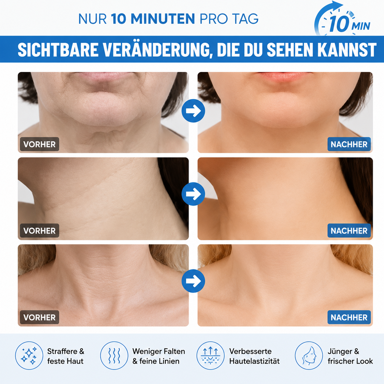 Face Therapy™ | Beauty-Routine für Gesicht, Hals & Kinnlinie