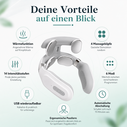 NackenHeld™ | Wärme & Massage für Nacken und Schultern
