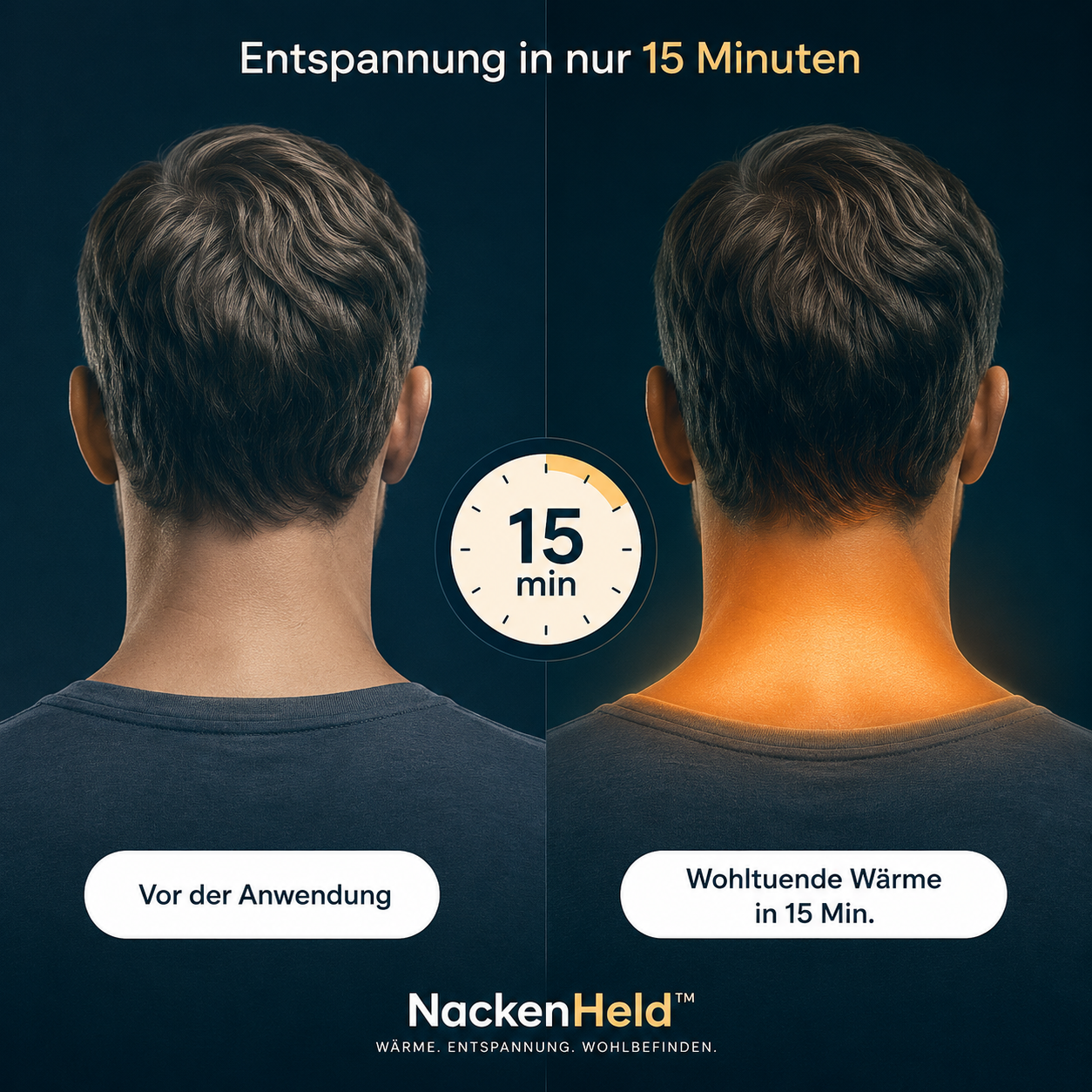 NackenHeld™ | Wärme & Massage für Nacken und Schultern