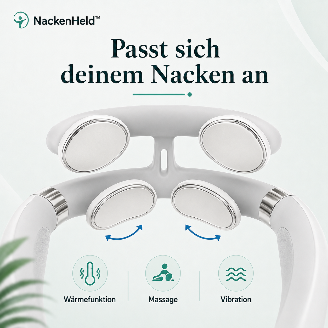 NackenHeld™ | Wärme & Massage für Nacken und Schultern