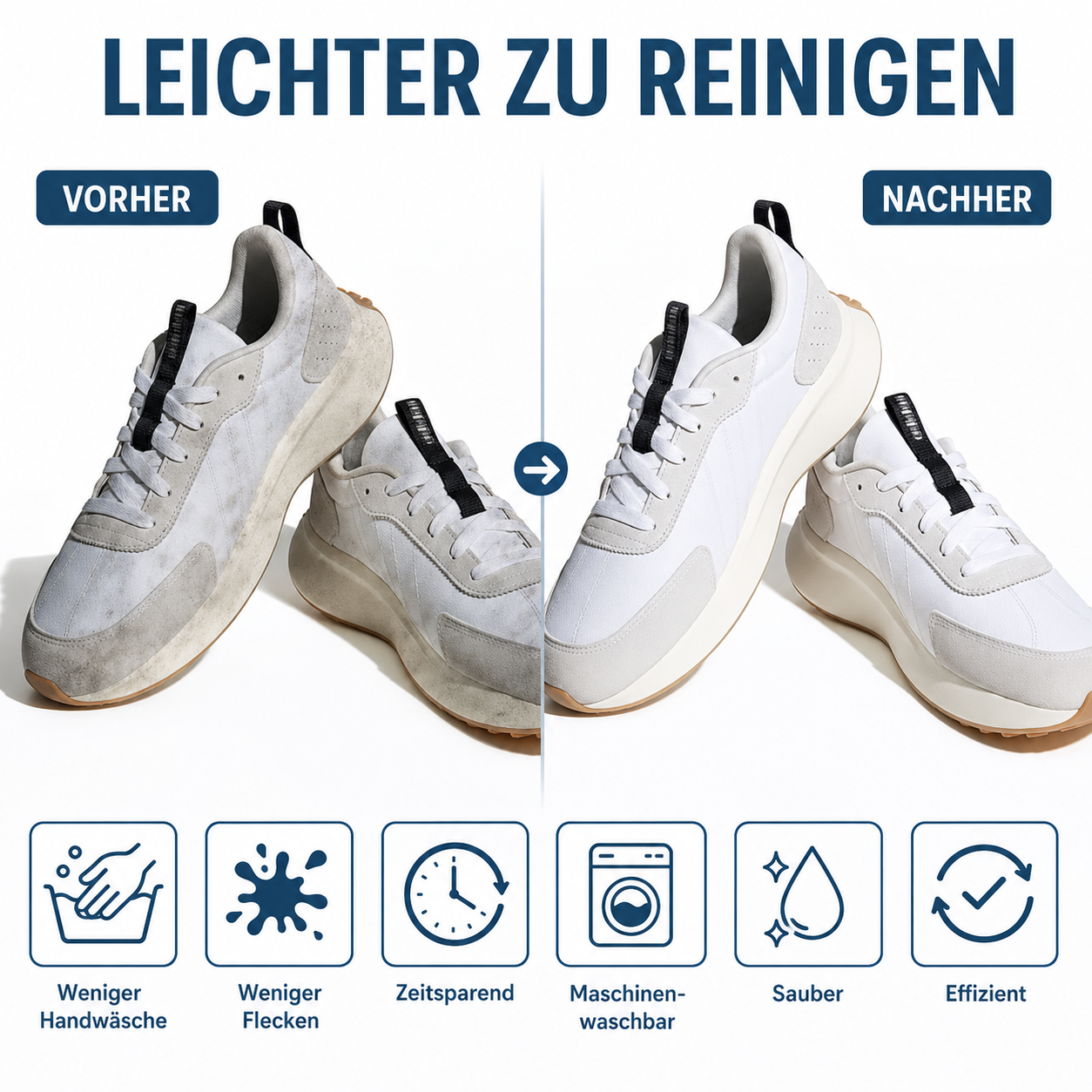 WaschHeld™ | Der Schuhwaschbeutel