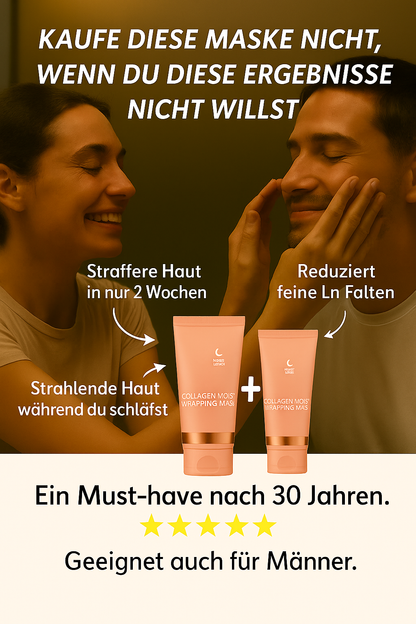 1+1 GRATIS! Collagen Nachtmaske™ – repariere und verjünge deine Haut