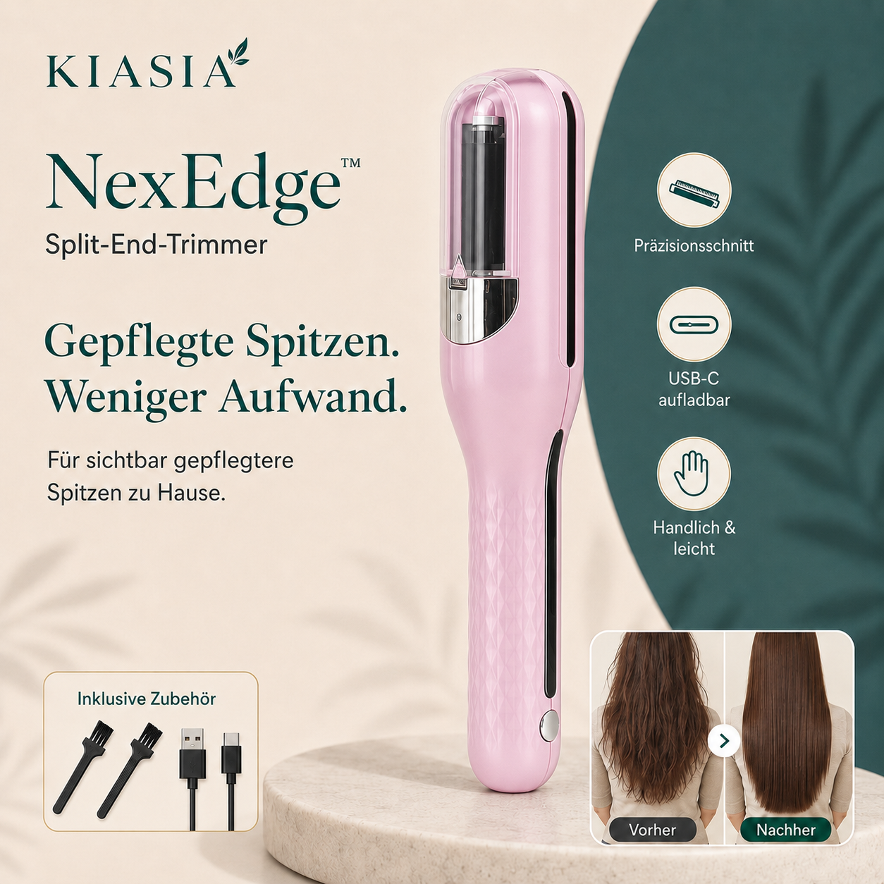 NexEdge™ | Haarpflege für glatte, gepflegte Spitzen