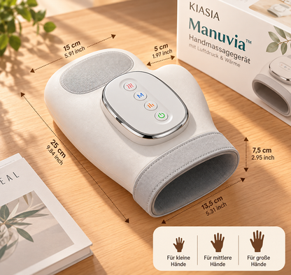 Manuvia™ | Handmassage mit Luftdruck & Wärme