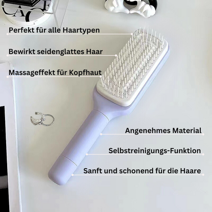 ShineBrush™ | PureClean, Die Selbstreinigende Haarbürste