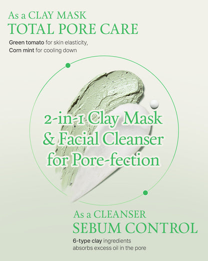 1+1 GRATIS!  Grüne Tomate™ | Maske Gesichtsreiniger