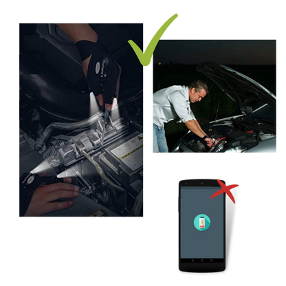 SmartBright Handschoenen – Draagbare LED-verlichting voor elke situatie!