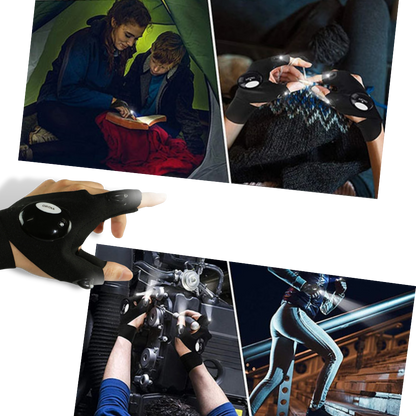 SmartBright Handschoenen – Draagbare LED-verlichting voor elke situatie!