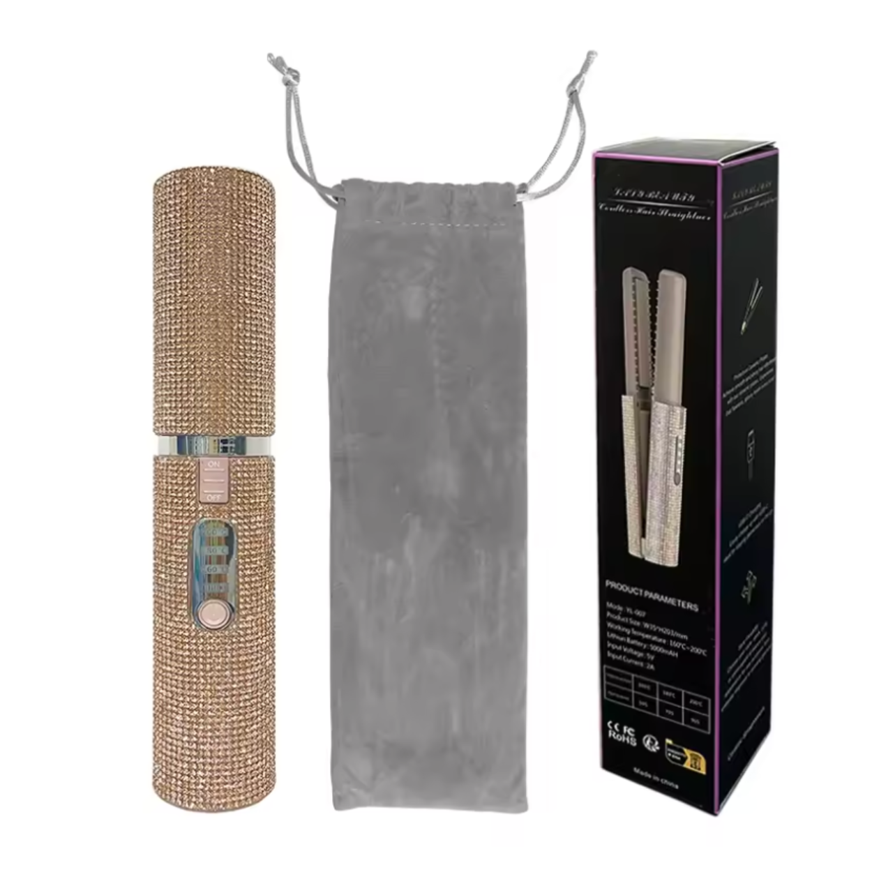 Glanz Styler™ | Jederzeit glänzend – dein unverzichtbares Must-Have für perfekte Haarstyling unterwegs!