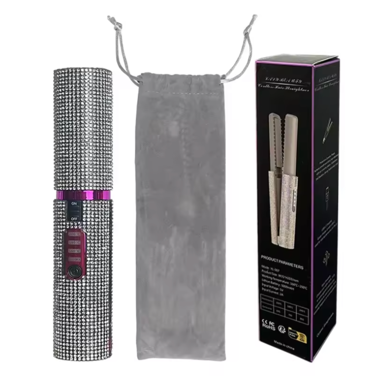 Glanz Styler™ | Jederzeit glänzend – dein unverzichtbares Must-Have für perfekte Haarstyling unterwegs!