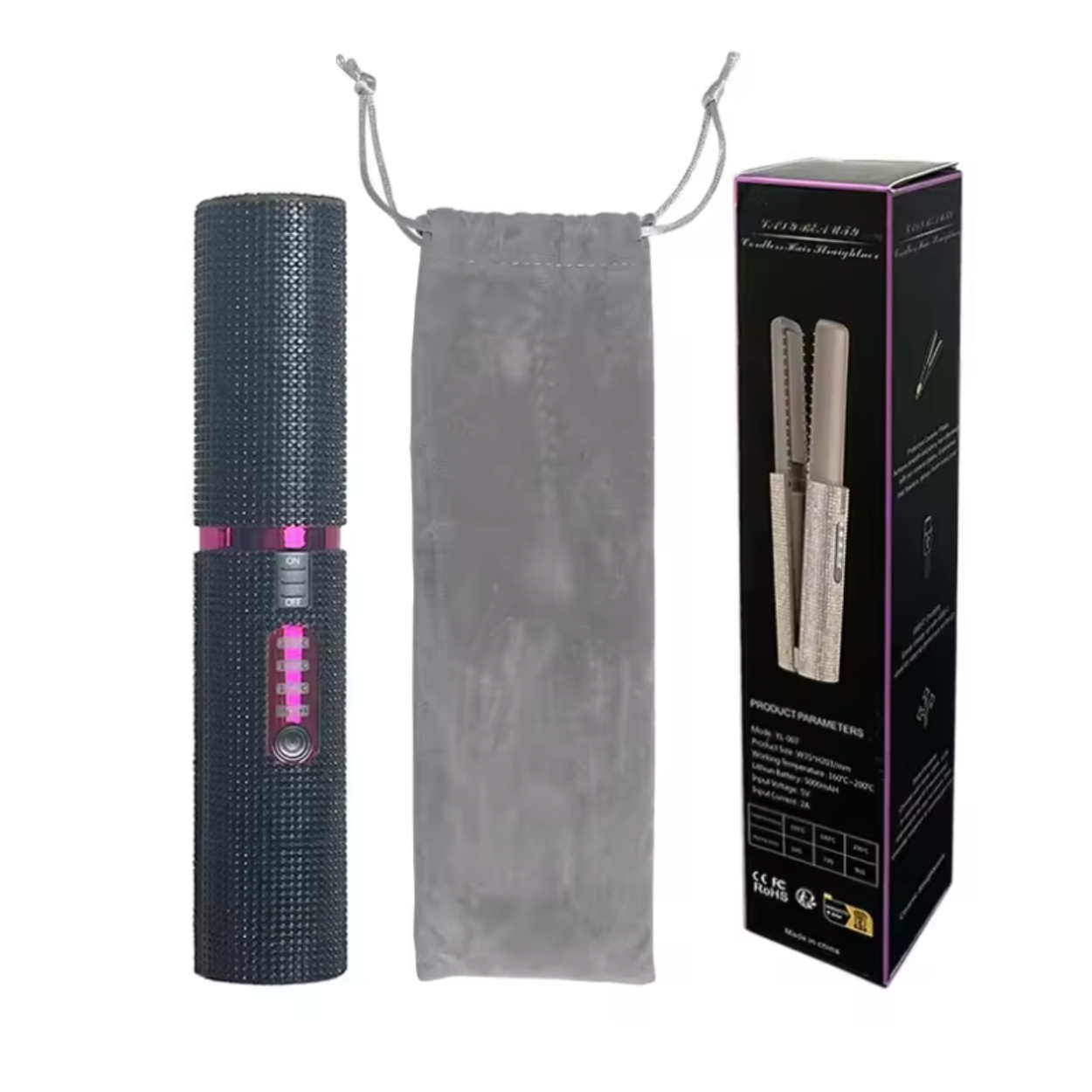 Glanz Styler™ | Jederzeit glänzend – dein unverzichtbares Must-Have für perfekte Haarstyling unterwegs!