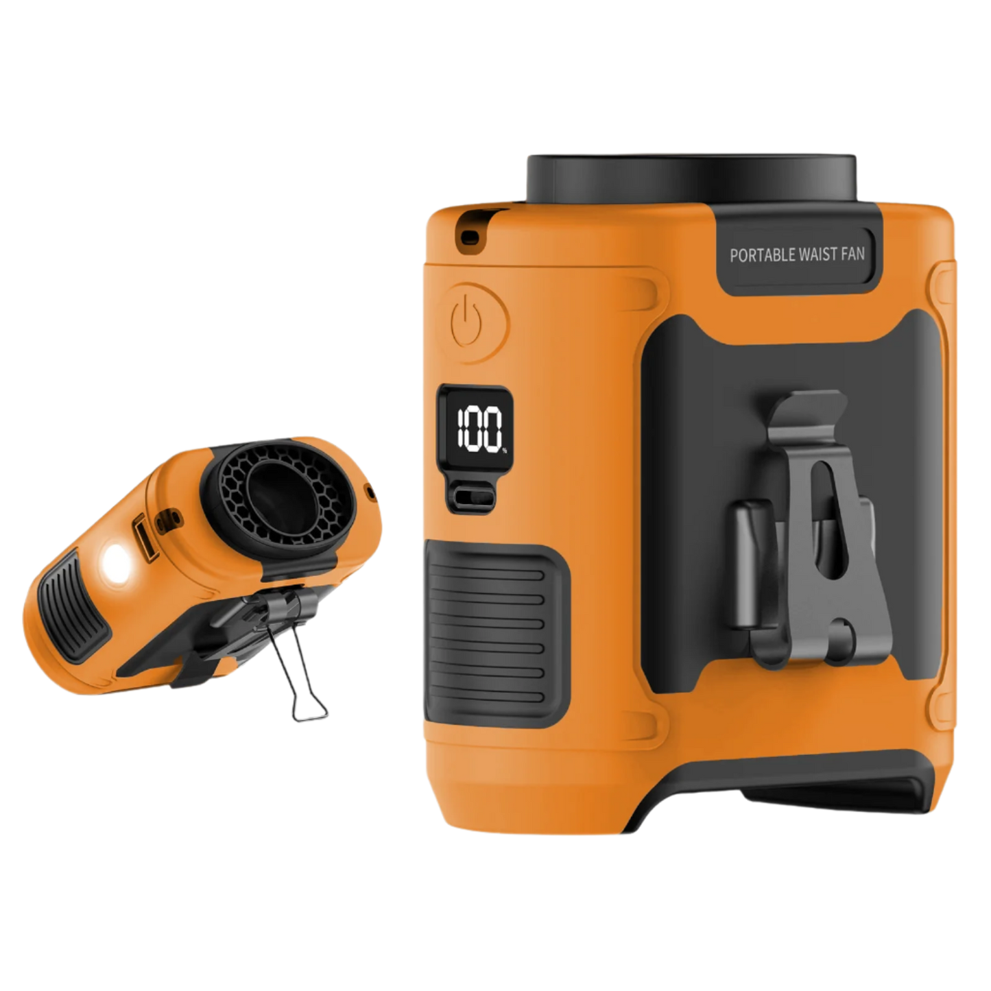 CoolCharge™ | Powerbank 10.000mAh Schnellladung Mit Ventilator und LED-Taschenlampe