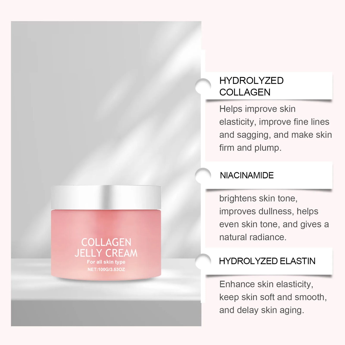 1+1 GRATIS! Collagen Jelly Cream™ | Anti-Aging, Feuchtigkeitsspendende & Straffende Hautpflege