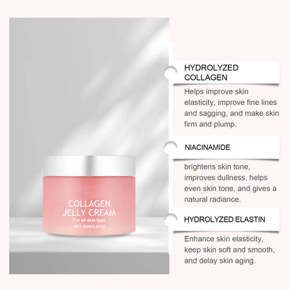 1+1 GRATIS! Collagen Jelly Cream™ | Anti-Aging, Feuchtigkeitsspendende & Straffende Hautpflege