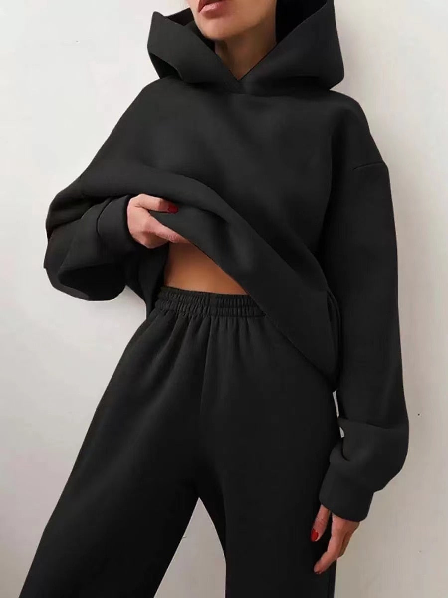 Comfy Chloe™ | Oversized High Waist Jogginganzug