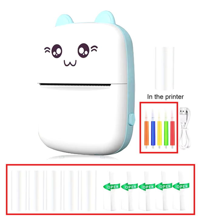 PrintBuddy Mini™ | Der Tragbare Bluetooth Fotodrucker